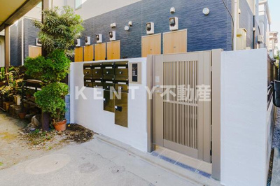 【エントランス】 | ブライト鵜の木 | 宅配ＢＯＸ、オートロック