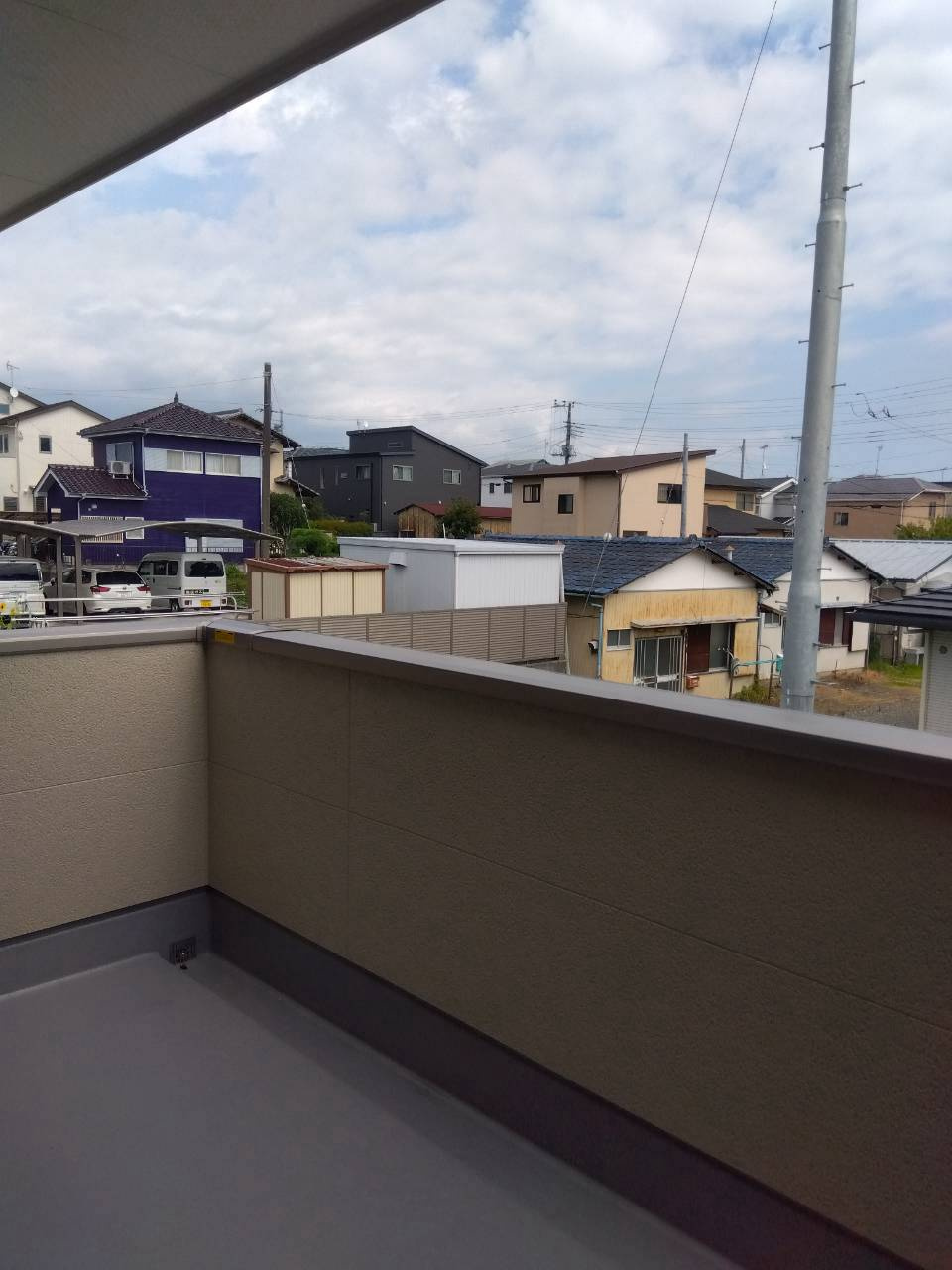 売新築戸建　富士宮市宮原のバルコニー
