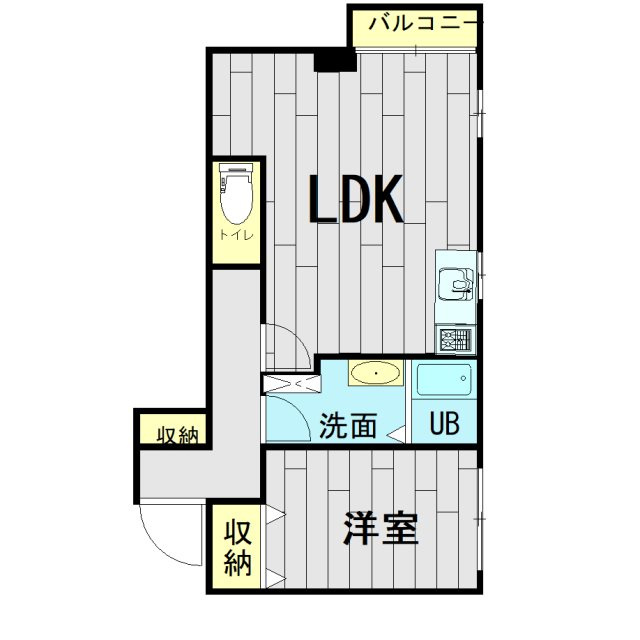 メゾンピレネの間取り