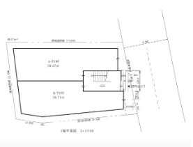 【土地図】 | 売土地　JR山手線「巣鴨」駅　徒歩12分　参考プラン図あり