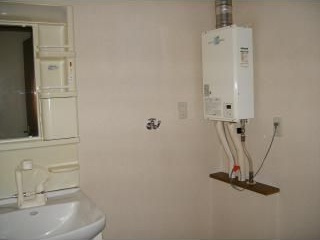 アップルヴィレッジU棟の洗面所