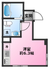 【間取り】 | OHANA武蔵小杉『オハナムサシコスギ』 | 横須賀線武蔵小杉駅徒歩8分♪