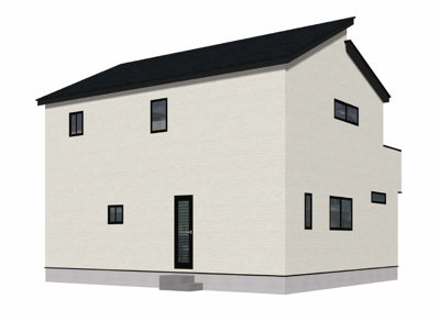 【外観パース】 | 北九州市八幡西区永犬丸南町2丁目2期1号棟 | 外観パースです