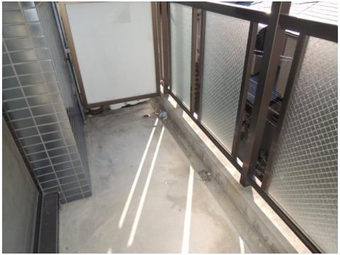 ハイツエレガンスのバルコニー