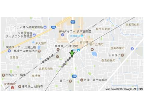 ハイツエレガンスの地図