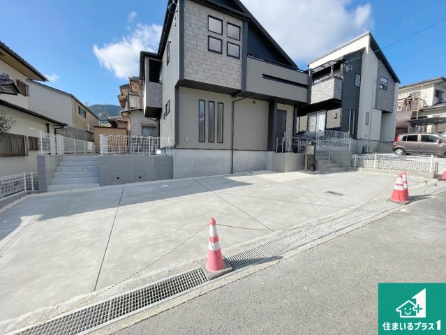 現地説明会開催　大津市日吉台　第4期　新築一戸建ての駐車場|駐車スペース！散水栓があるので、こまめに愛車を洗えます！