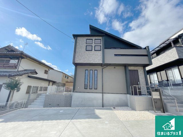 現地説明会開催　大津市日吉台　第4期　新築一戸建ての外観|安心の10年保証！外観を美しく保ち、雨水で汚れを落とします！気になることがありましたら、お気軽にお問い合わせください！