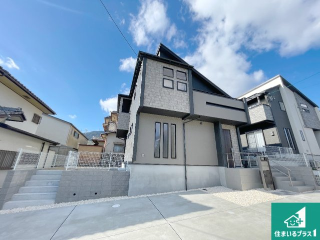 現地説明会開催　大津市日吉台　第4期　新築一戸建ての外観|安心の10年保証！外観を美しく保ち、雨水で汚れを落とします！気になることがありましたら、お気軽にお問い合わせください！