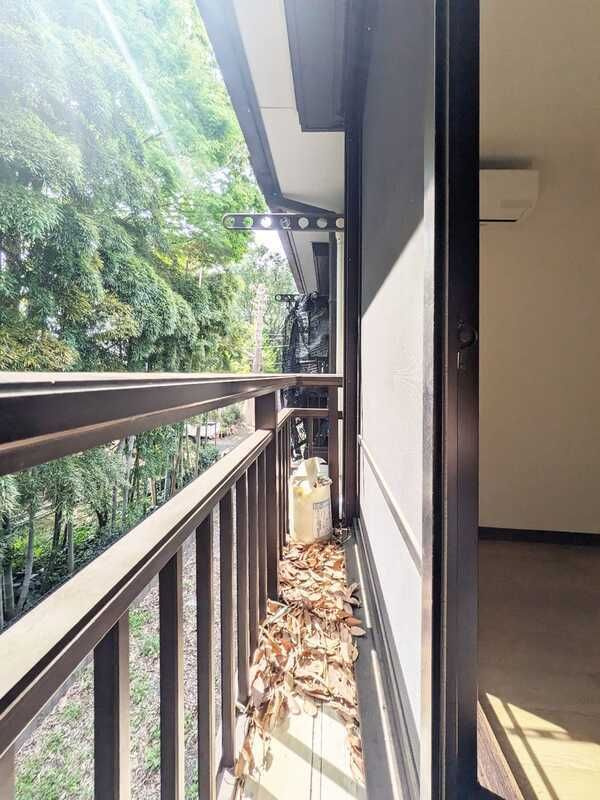 カサベルデクラスのバルコニー