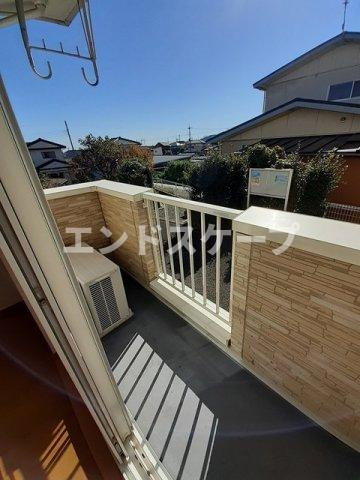 ゴールドグレイス　Ⅲ・Ｂのバルコニー|高崎、前橋のお部屋探しはエンドスケープまで！お客様の理想お聞かせ下さい♪