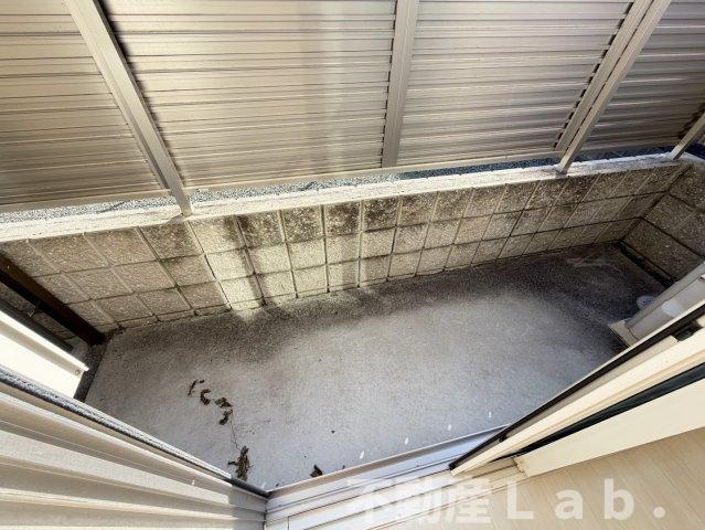 ルガルボニート西熊本のバルコニー