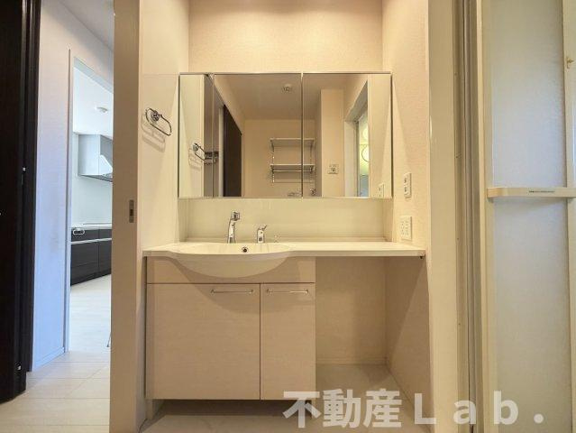 ルガルボニート西熊本の洗面所