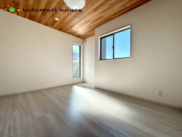 西区高木　新築戸建　Cの寝室|主寝室：6.3J