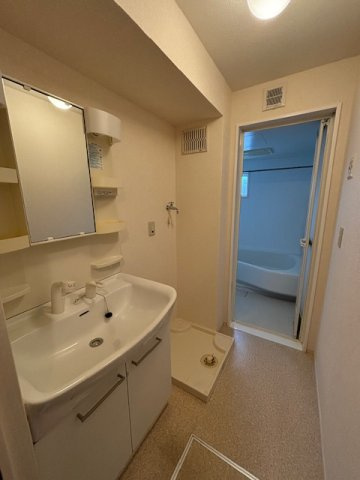 コンフォール・ヴィラＡ棟の洗面所