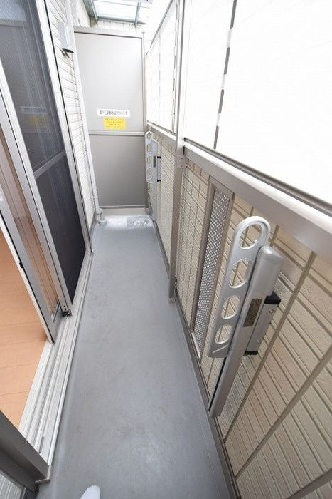 ボヌール本山中町のバルコニー