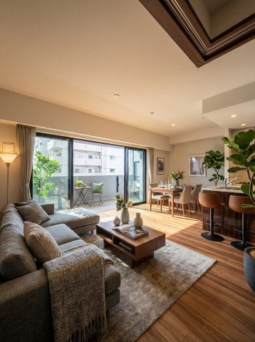 オープンレジデンシア桜並木ガーデンの外観