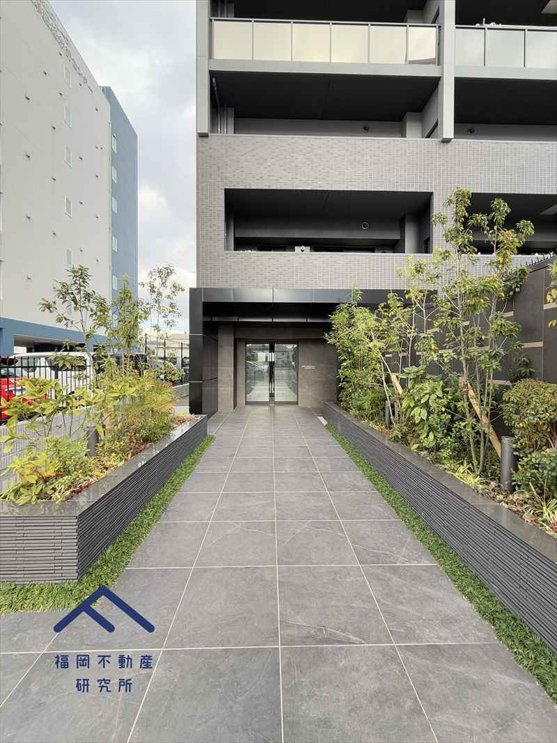 オープンレジデンシア桜並木ガーデンの庭