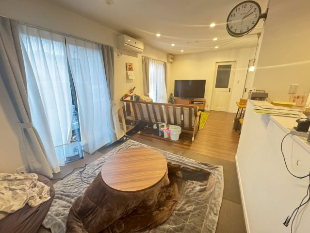 水戸市元吉田町　中古戸建の居間・リビング