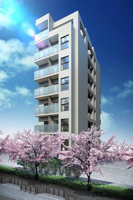 レガリス清澄白河ブロッサムの外観パース