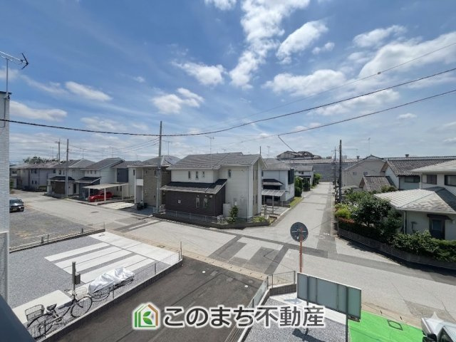 ワイウッドコート小山市城北第5期の展望|前面道路が広いので、陽当り・解放感◎になっております！
