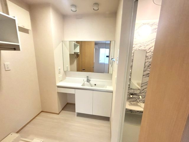 モアレ森南の洗面所