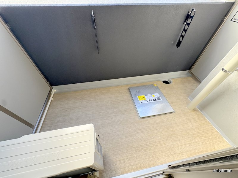 リヴェント玉造　仲介手数料無料のバルコニー