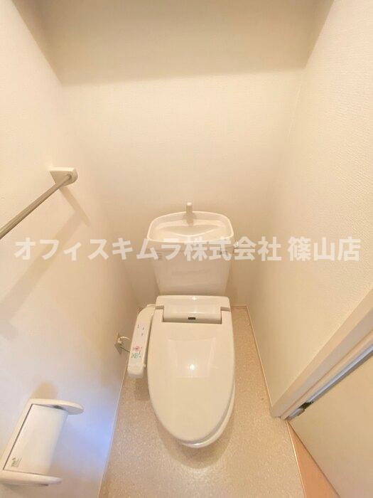 コンフォール・ヴィラD棟のトイレ
