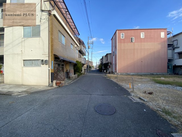 守口市大宮通3丁目 A号地の前面道路含む現地写真