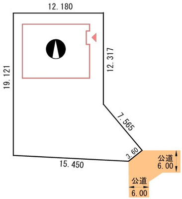 【区画図】 | 【商談中】桜ヶ岡5丁目42-240売家