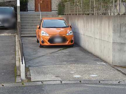 安佐北区落合１丁目の駐車場