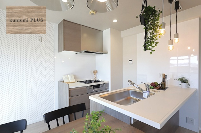 西つるみコーポのキッチン