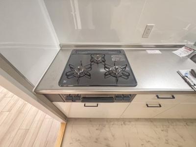 【キッチン】 | ルネ大宮パークステイツ | システムキッチンのコンロ（新品）