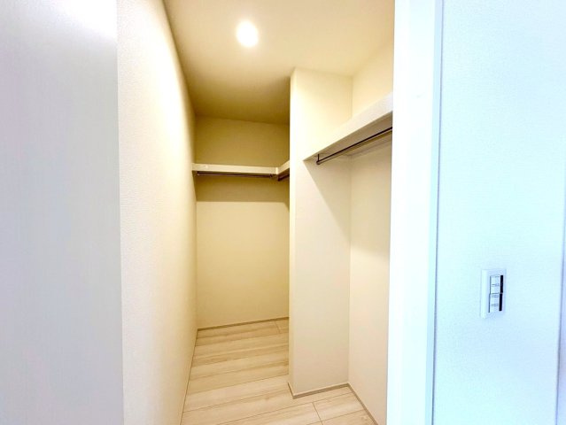 【商談中】リーブルガーデン　岐阜市日野南3丁目　全1区画分譲の収納|たっぷり入る収納！