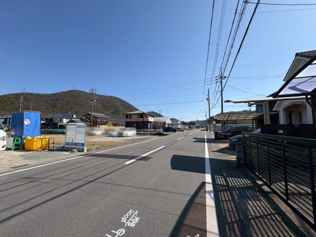 リーブルガーデン　岐阜市日野南3丁目　全1区画分譲の前面道路含む現地写真|「現地（2026年1月19日）撮影」　
■前面道路　
■ヤマダ不動産　株式会社リライフ