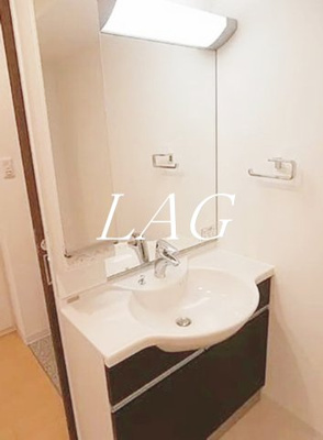 【洗面所】 | 恩京アムールビル | 独立洗面台です。