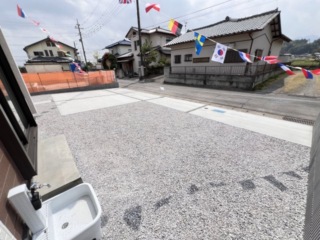 新築　高崎市吉井町長根2期　Blooming　Garden　1号棟の庭|高崎市吉井町長根2期　Blooming　Garden　1号棟