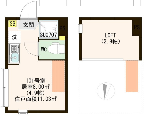 【間取り】 | フェアリー東十条