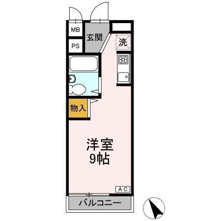 サザンクロスハイムの間取り