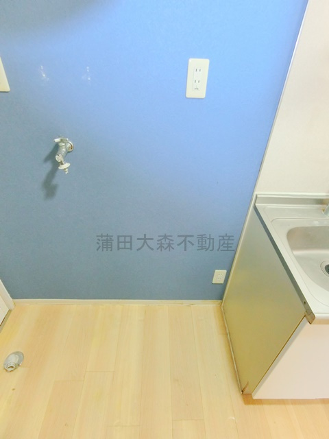 シーダハイムのキッチン|冷蔵庫置き場