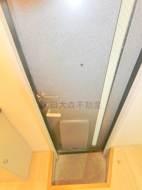 シーダハイムの玄関