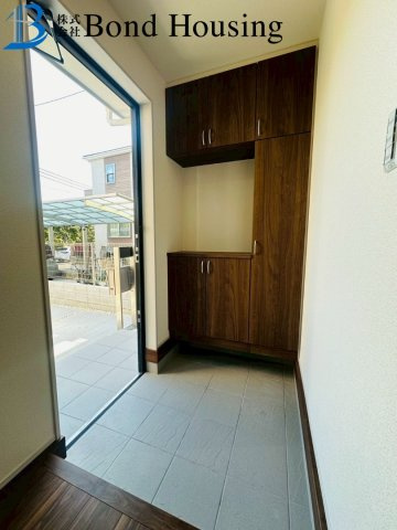 長期優良住宅　糀台1丁目　新築2区画　1号棟の玄関