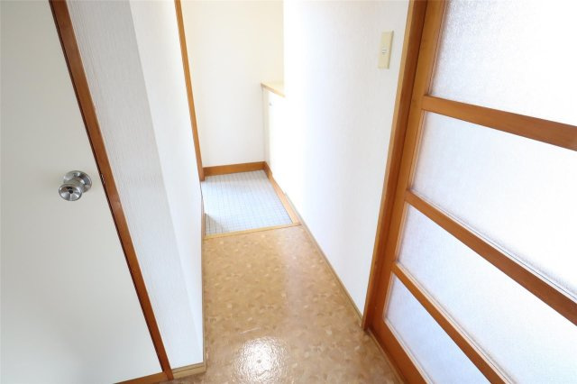 リバーシティ杉森Dの玄関