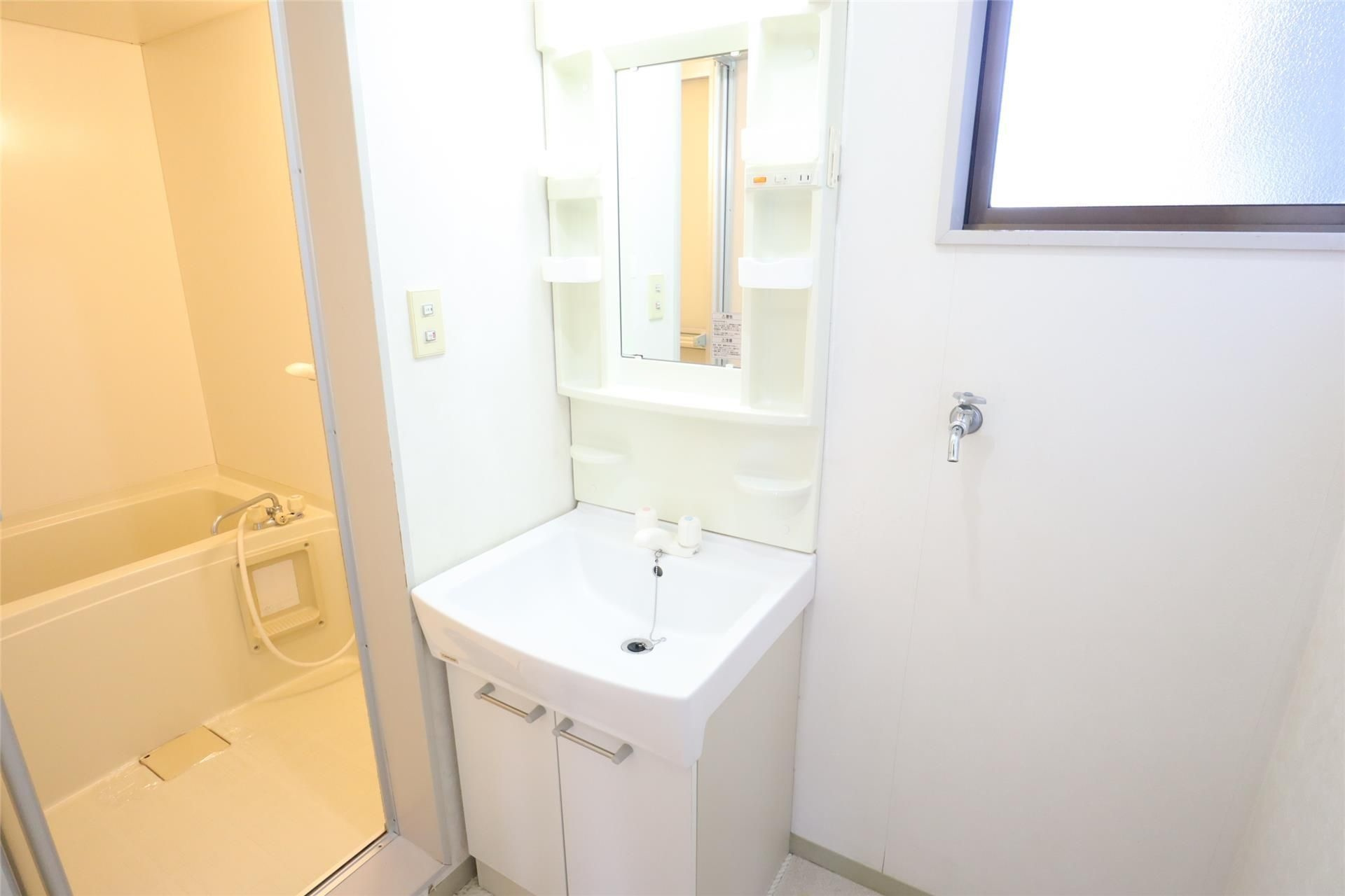 リバーシティ杉森Dの洗面所