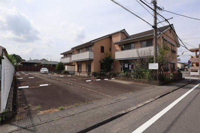 リバーシティ杉森Dの駐車場