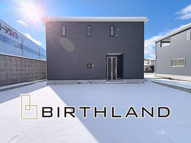 新築戸建・新築建売　福島市飯坂町湯野第7　湯野小・西根中の外観|〈2号棟〉完成済み！内覧可能です♪お気軽にお問い合わせください(^^)/