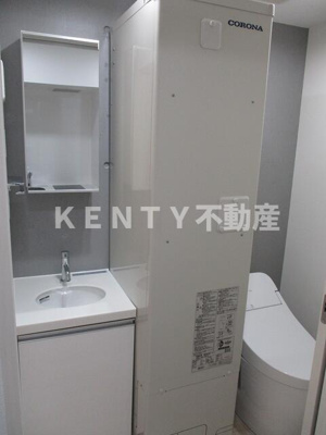 【洗面所】 | アヴァンタージュ大井町 | 明るい洗面所です