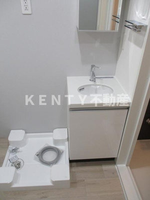 【洗面所】 | アヴァンタージュ大井町 | ゆったりとスペースのある洗面所