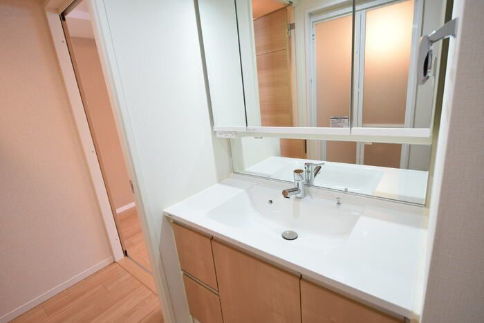 神戸Harborside　萬利Residenceの独立洗面台