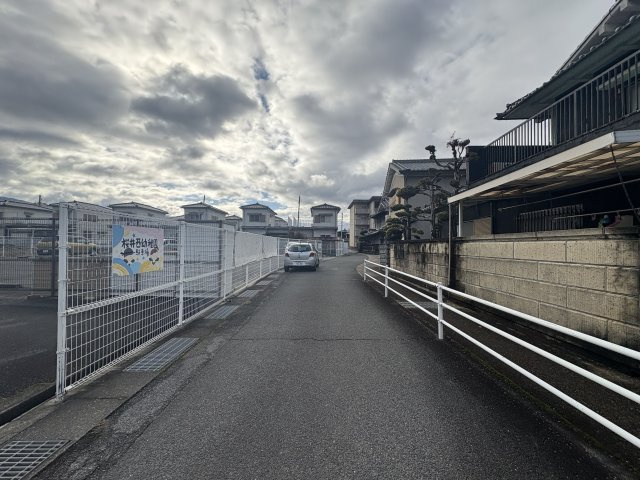 桜井市西之宮の前面道路含む現地写真