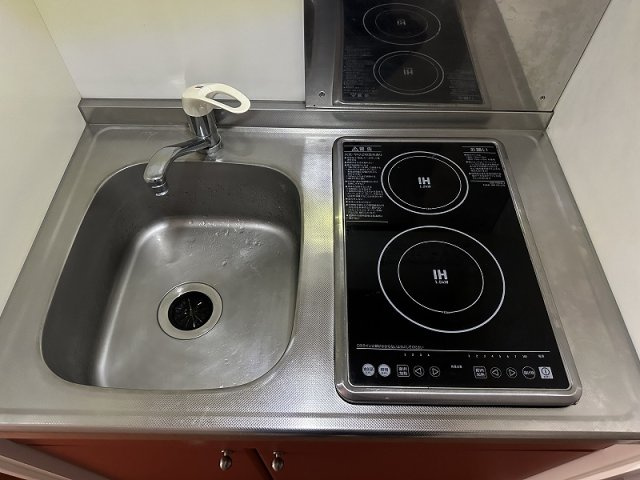 レオパレスメルベーユのキッチン|キッチンです